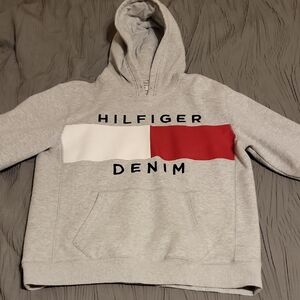 Gray Tommy Hilfiger Hoodie
